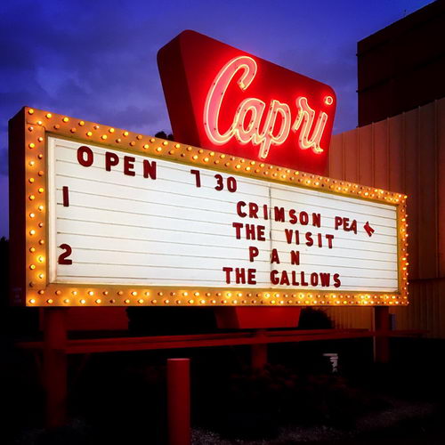 Capri Drive-In Theatre - 2017-2019 Photos (newer photo)